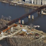 Missouri River Bridge Work